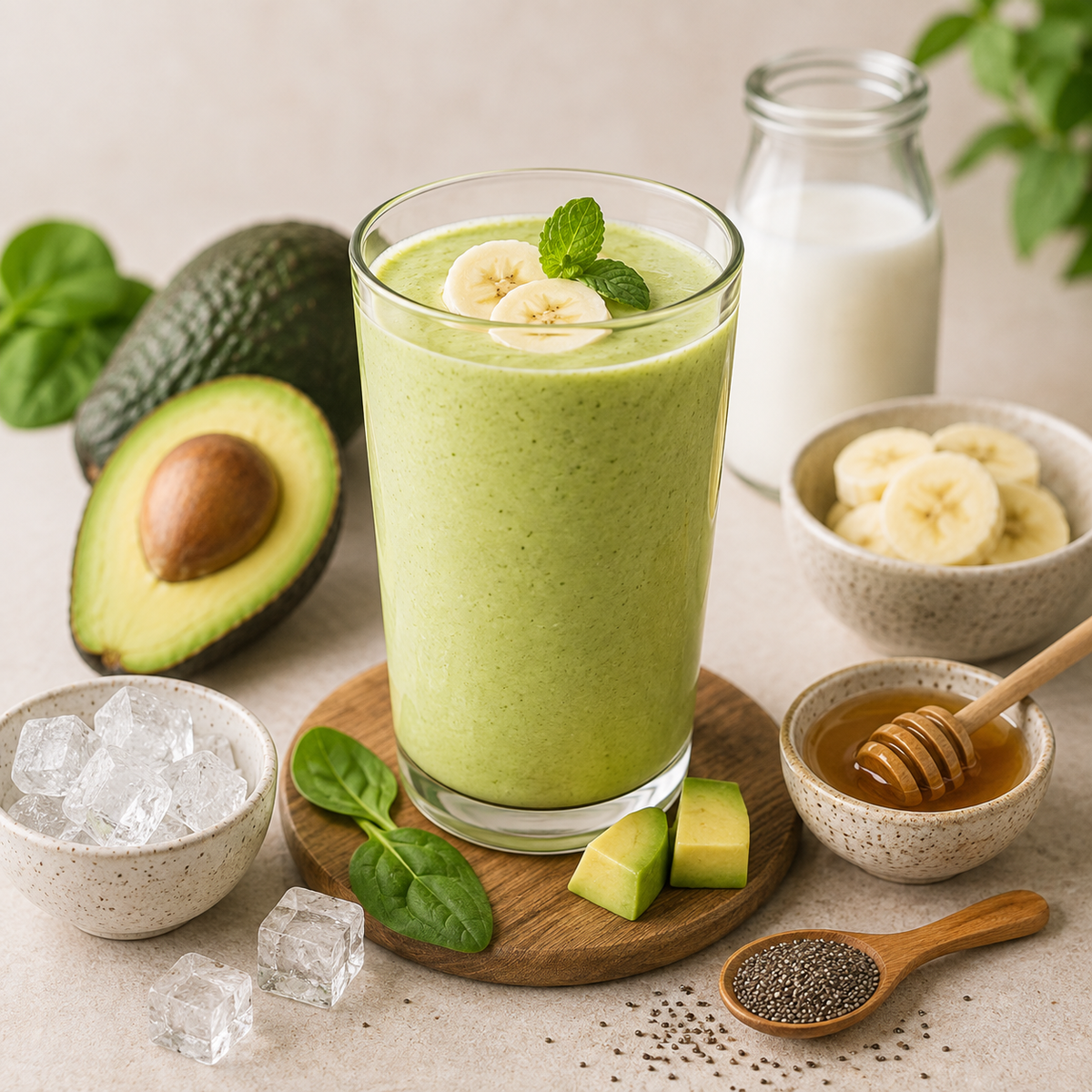 Avocado Smoothie  Ultra Creamy Green Blend