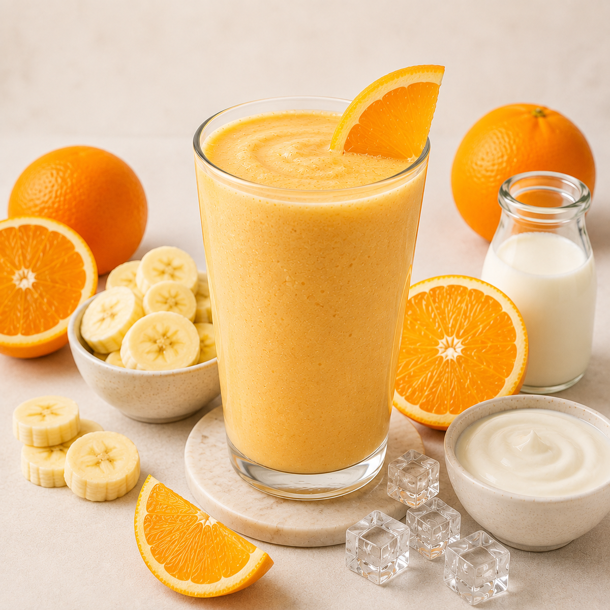 Orange Creamsicle Smoothie  Creamy Citrus Treat