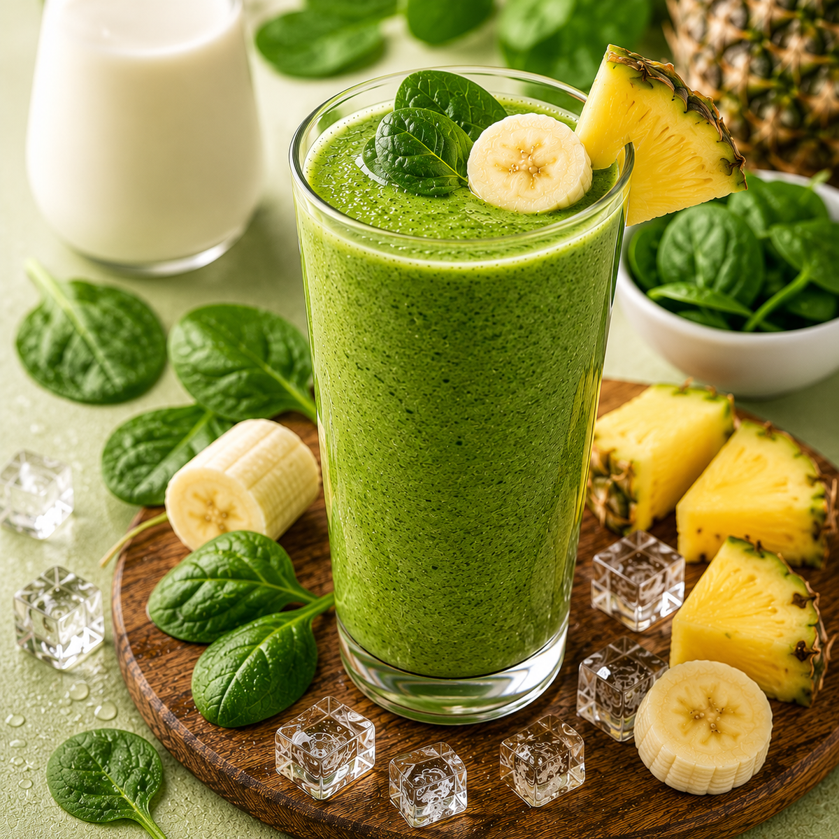 Green Smoothie  Spinach Banana Classic