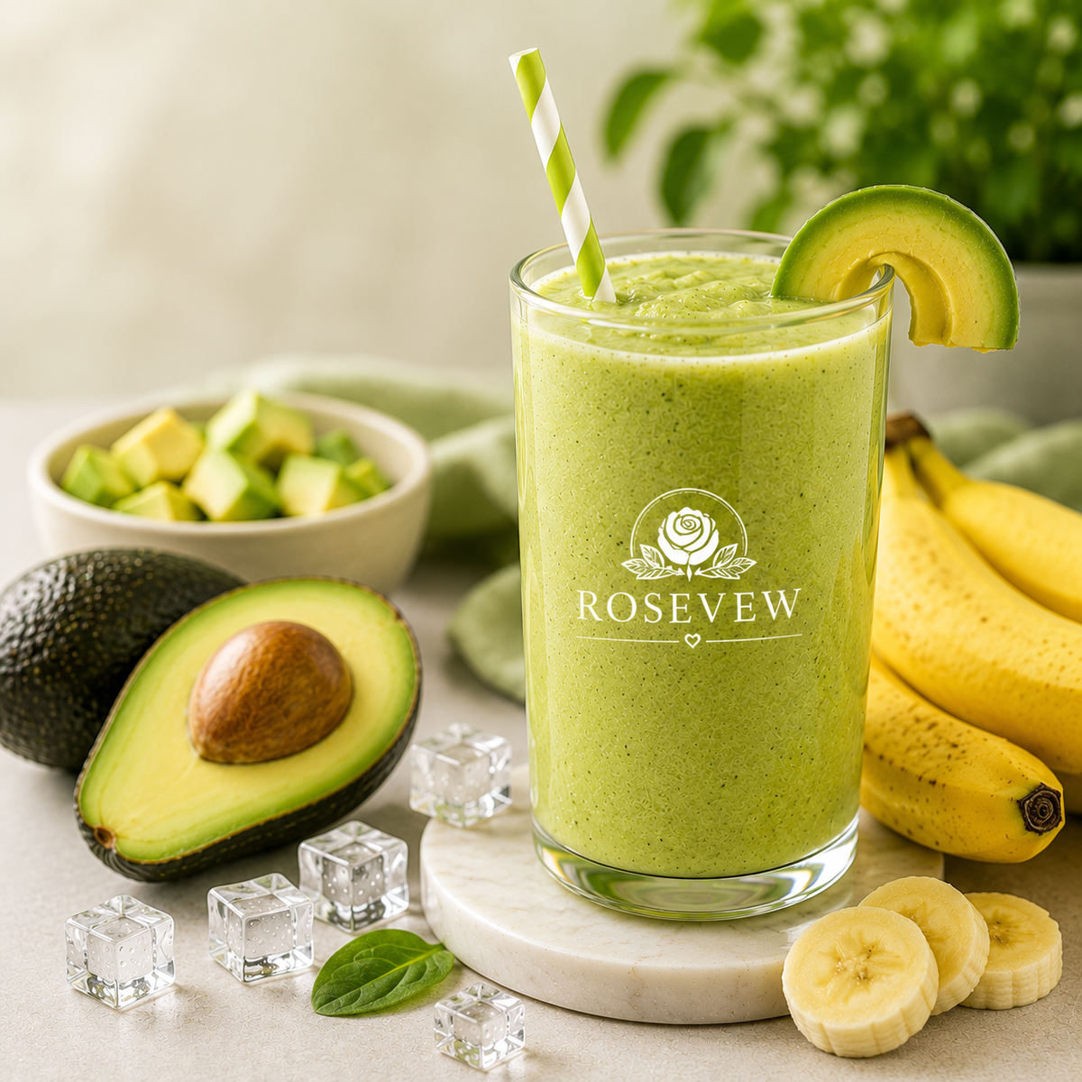 Avocado Banana Smoothie  Extra Creamy Classic