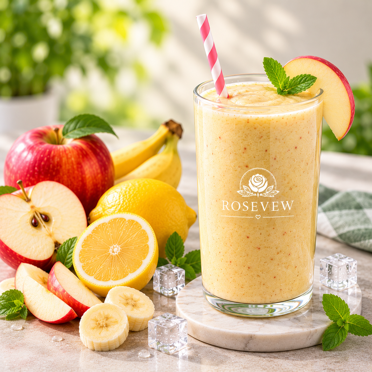 Apple Lemon Smoothie  Family-Friendly Favorite