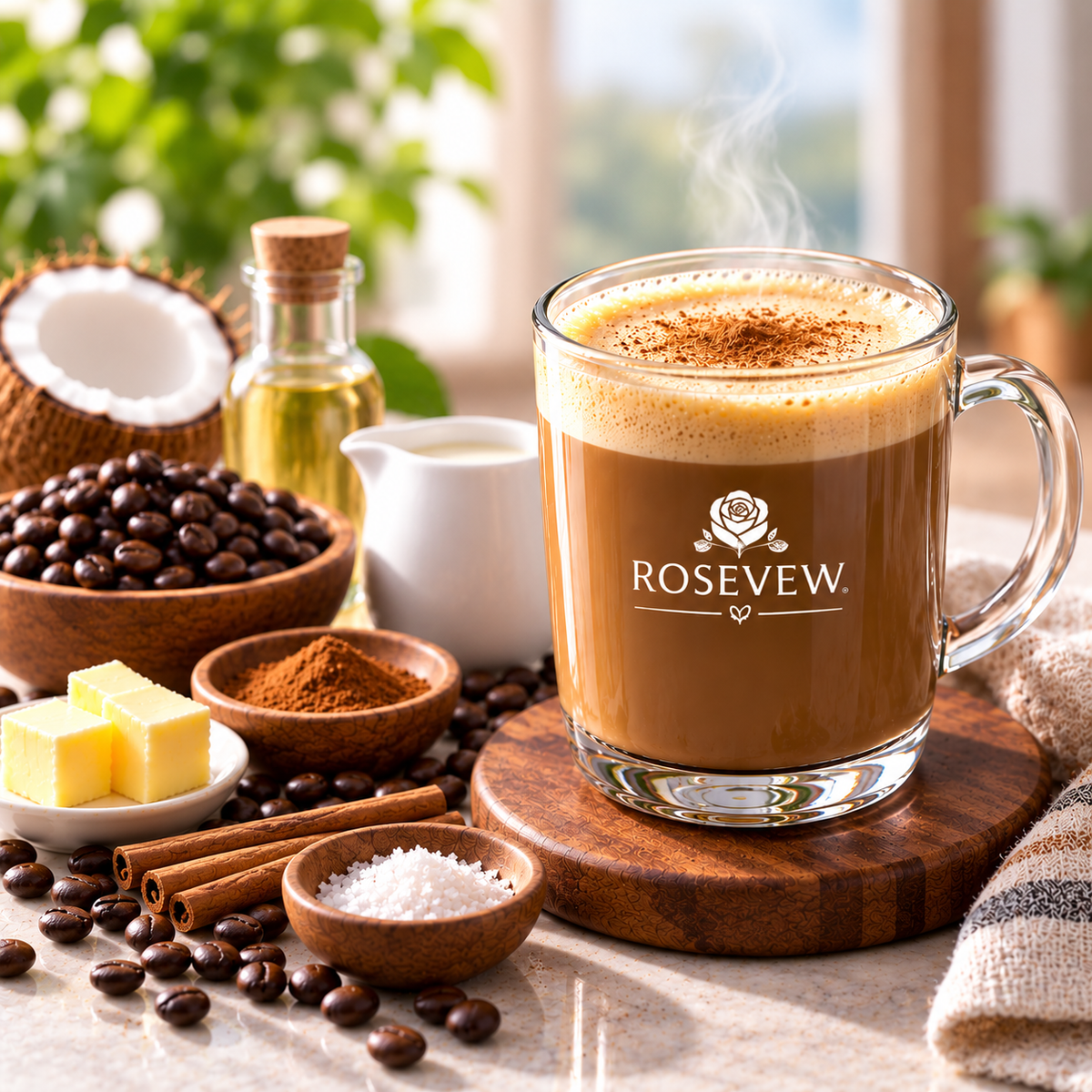 Cinnamon Classic Butter Coffee Rich & Creamy Coffee