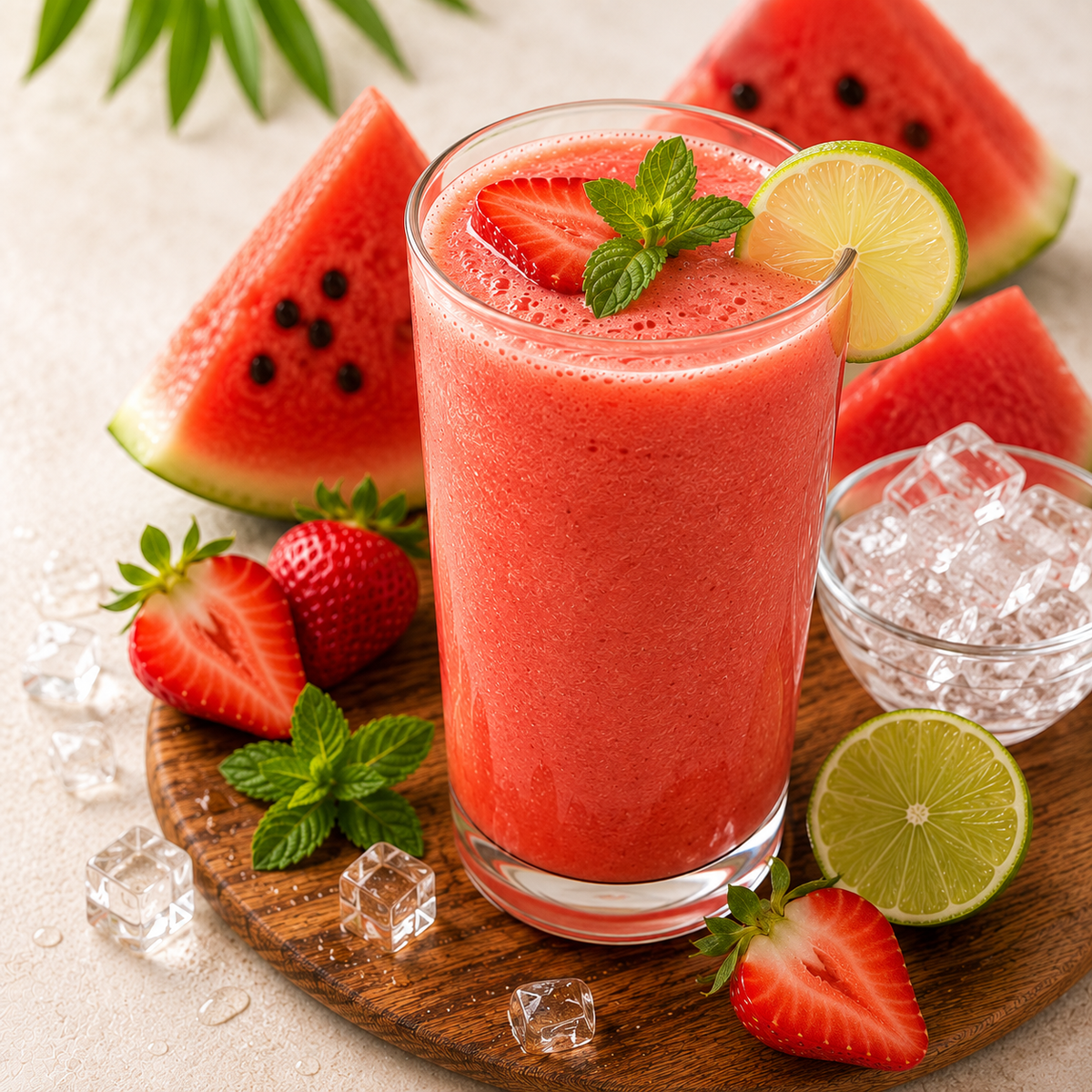 Watermelon Smoothie  Light Summer Refresher